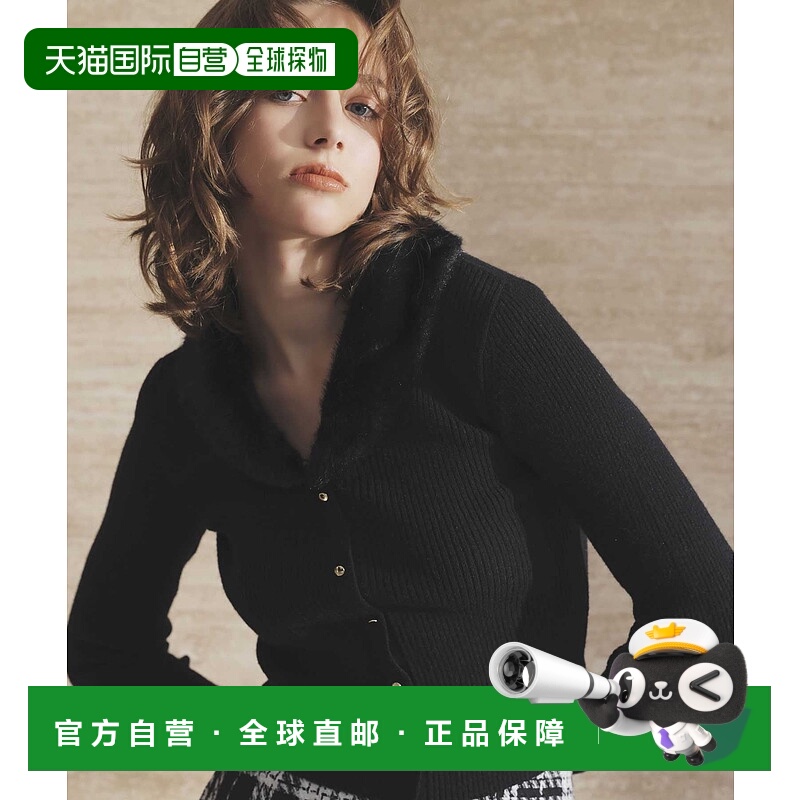 日本直邮Noela Fur Color Knit针织衫上衣裙子