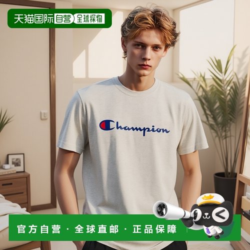 日本直邮【日本直邮】Champion冠军男女同款T恤C3-X353L-810