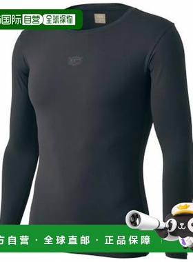 日本直邮ZETT 除臭圆领长袖修身内衣 (BO98201NC-1900) - 除臭、