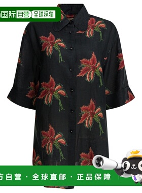 香港直邮VALENTINO 女士衬衫 8B3AA0F5A5MD5Y SS2026 黑色 Shirts