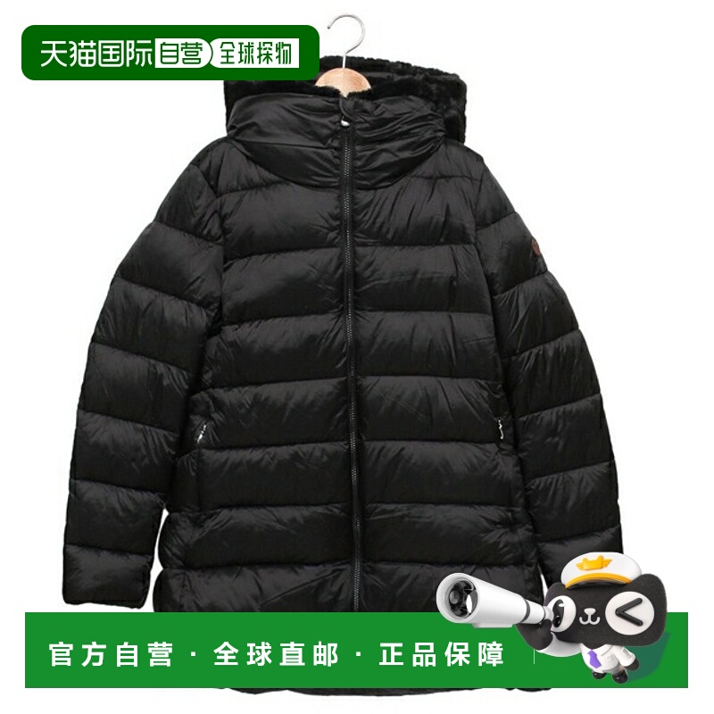 日本直邮Save the Duck Matilda 棉服外套再生尼龙材质黑色女士D4