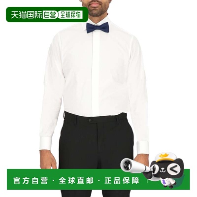 自营Scotch & Soda 男式白色正装衬衫 - 白色 美国奥莱直发