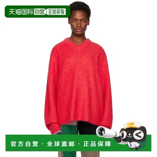 男士 ZANKOV 红色 Zenya 22F130针织 1h可退 毛衣 香港直邮潮奢