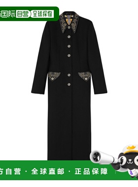 香港直邮Versace 羊毛大衣 10219491A16217范思哲