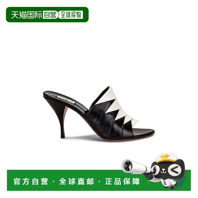1h可退 香港直邮Alaia 女士 皮质凉拖 AA3M032CK120 舒适时尚凉鞋