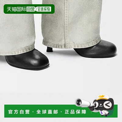 香港直邮LOEWE 女士靴子 L815286X331100 SS2026 黑色 Bobine 踝