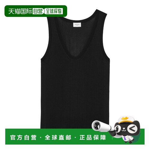 1h可退Saint Laurent 罗纹针织背心 A005T9Y77NN吊带