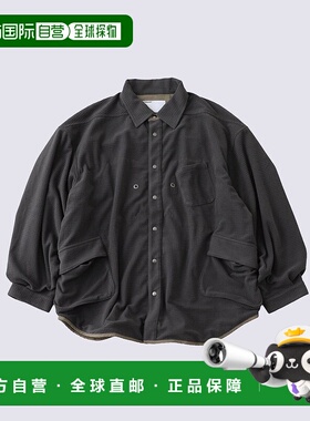 1h可退 日本直邮POLIQUANT男装 双面可穿 绗缝夹克 半拉链设计 11