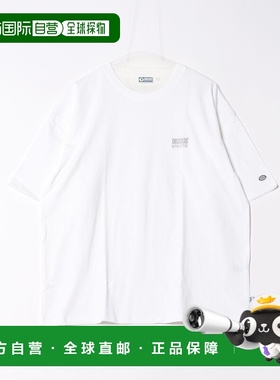 1h可退 日本直邮Right-on 男士DISCUSS字母刺绣T恤  52228931上衣