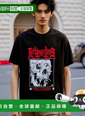 1h可退 日本直邮LURKING CLASS男女同款酸洗效果T恤 ST25STM15