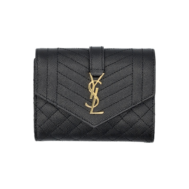 SAINT LAURENT 女士钱包 651028BOW911000 CO 黑色