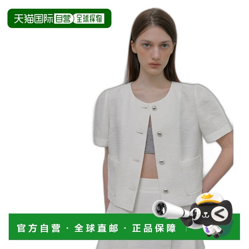 韩国直邮ETMON 女士运动茄克/外套5005759360 Puff Tweed Jacket W