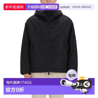 1h可退 香港直邮潮奢 premiata 男士 连帽夹克 PA1023BLACK外套