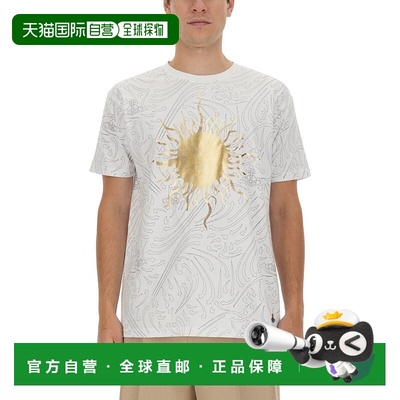 自营vivienne westwoodT-Shirt With Distinctive Sun Logo Desig