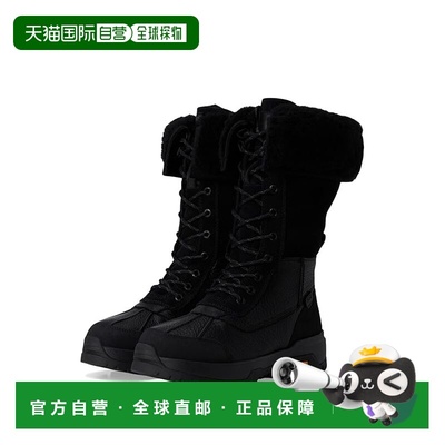 1h可退 香港直邮Ugg 女士 Adirondack XXV 长筒靴子 black黑色 舒