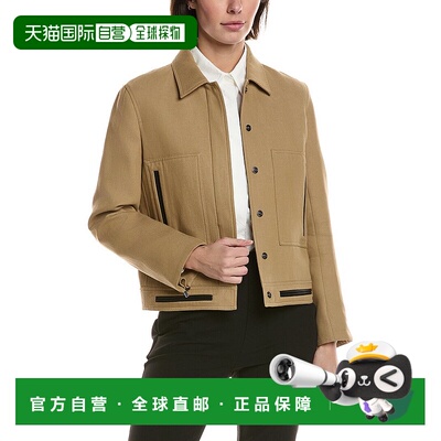 自营Proenza Schouler Wiley Linen-Blend Jacket - brown 美国奥