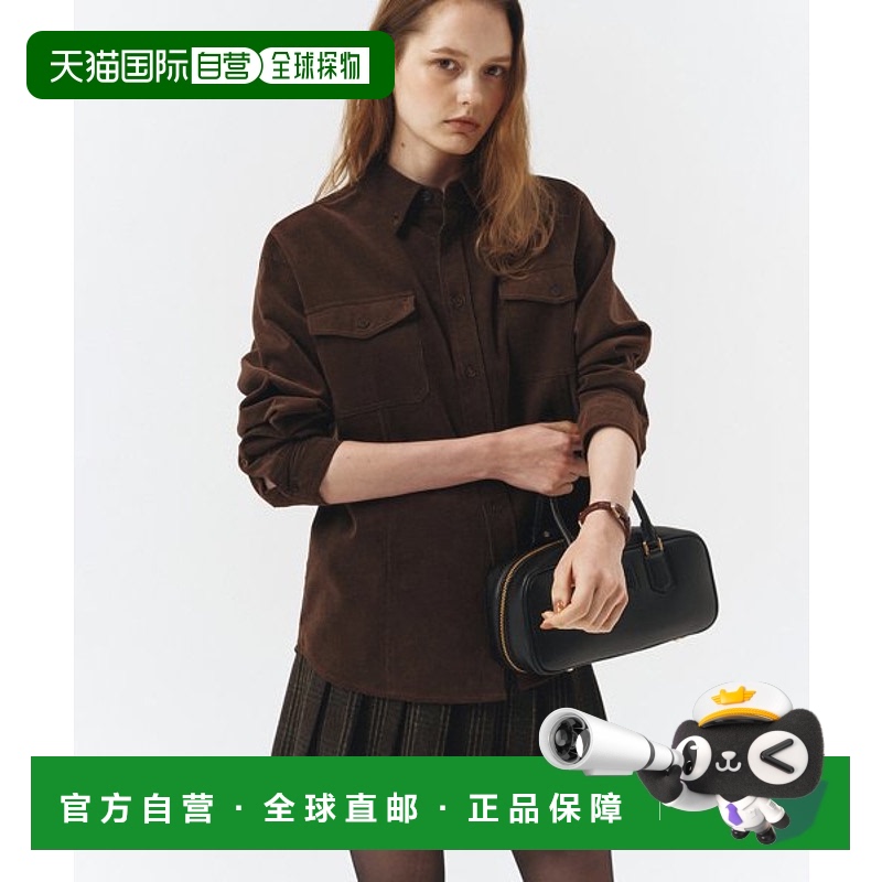 韩国直邮Dunst2023秋冬新品中性风经典女款衬衫UDSH3C104W2高档