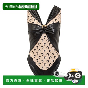 1h可退 香港直邮Marine Serre 女士 拼接连体衣 WTO393CJER0022