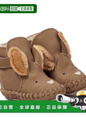 1h可退 香港直邮潮奢 Donsje 婴儿 Kapi Squirrel 牛巴革短靴童鞋