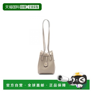 日本直邮中古Fendi芬迪女包A级95新Shoulder bag肩包牛皮单肩包浅