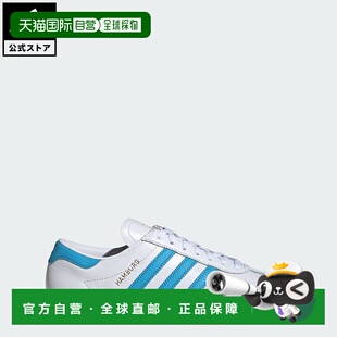 日本直邮 adidas 女士HAMBURG系列低帮运动鞋 白色 [JI2625]经典