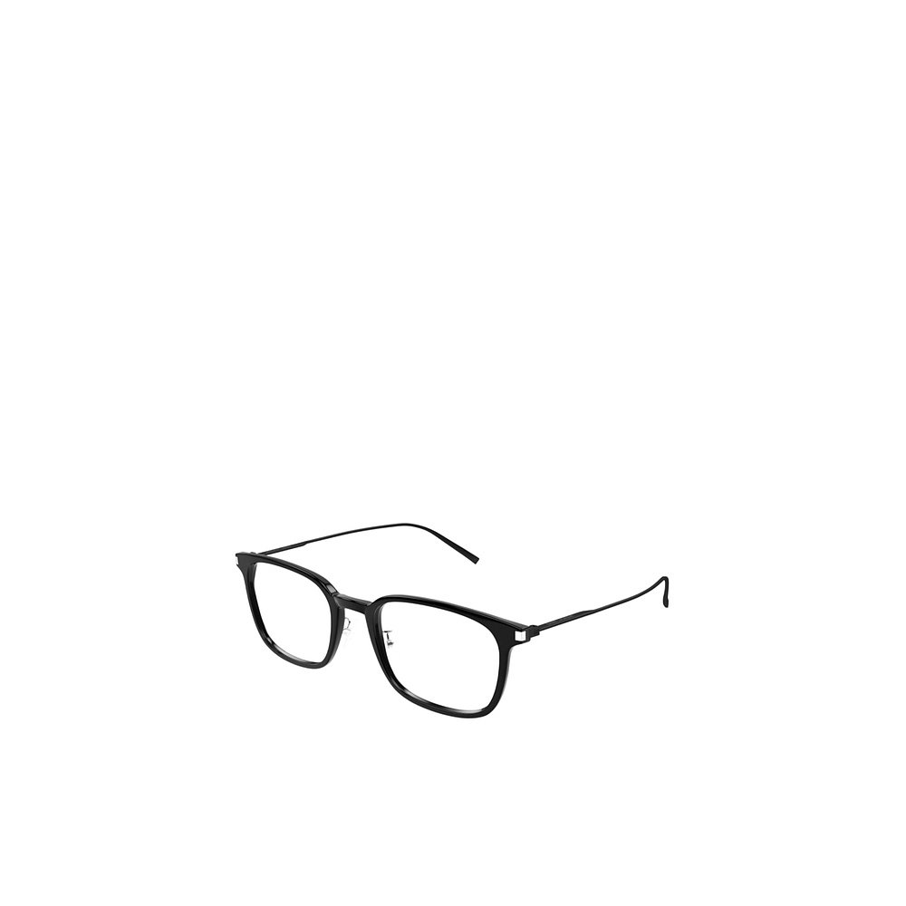 SAINT LAURENT 男士眼镜 SL632J001F SS2025 黑色 全框平光镜
