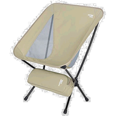 日本直邮CAPTAIN STAG 户外椅子 The Light Chair 折叠椅卡其色