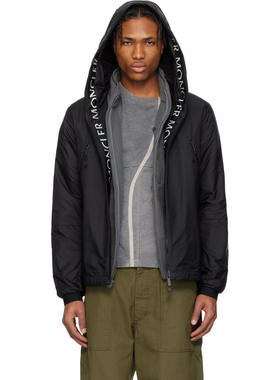 潮奢 Moncler 盟可睐 男士 黑色 Junichi 夹克 K10911A0019268352