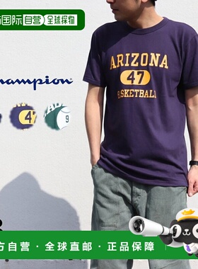 日本直邮Champion短袖T恤 TRUE TO ARCHIVES C3-Z321 010（白色）