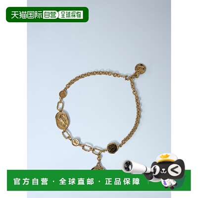 1h可退 香港直邮Chloe 蔻依 女士 MEDALS 金色短项链 CH26SJN10CB