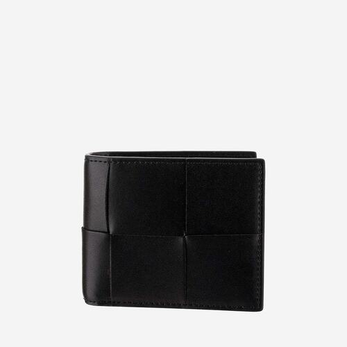 BOTTEGA VENETA 男士钱包 743004VBWD28803 CO 黑色
