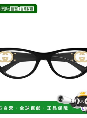 香港直邮GUCCI 女士眼镜 197A5CD0A16812 AW2026 黑色 Gucci Gg18