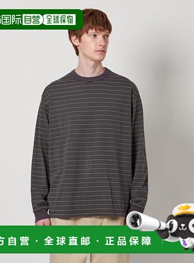 1h可退 日本直邮LOEFF 多色条纹长袖T恤 男女通用短袖女装