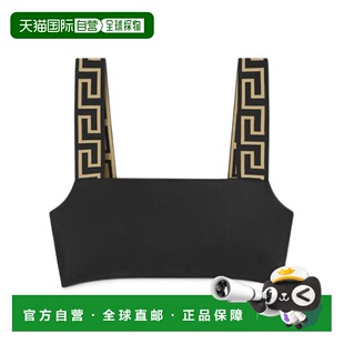 黑色 香港直邮VERSACE 10181661A111191B000 GRECA边 女士泳装