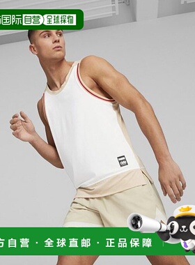 韩国直邮PUMA彪马  运动背心523427-66Run Ciele Singlet M - Fro