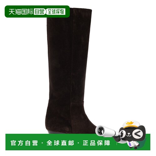 香港直邮AEYDE 女士靴子 MEDEACOWSUEDELEATHERMOKA支付后1h可退