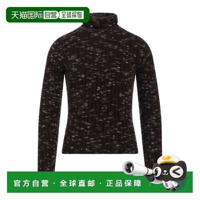 1h可退 香港直邮Raf Simons 拉夫 西蒙 男士 高领上衣 brown棕色