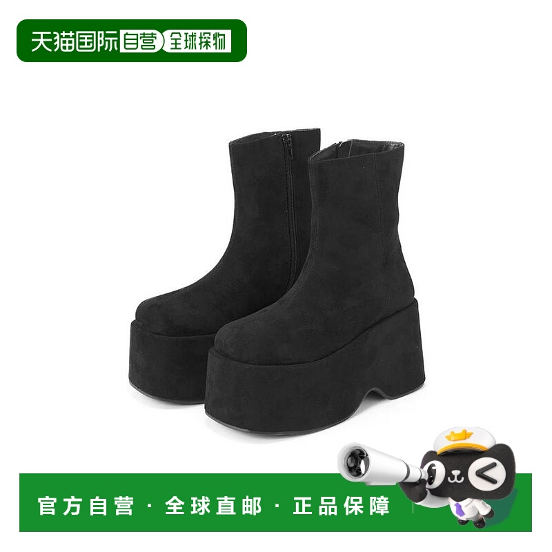 日本直邮日潮 GRL 绒面厚底靴 zr1140