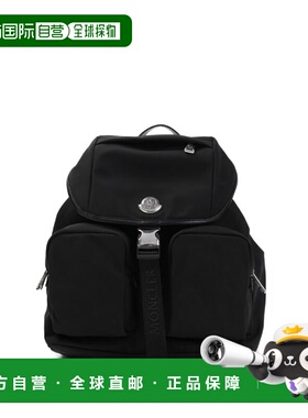 香港直邮MONCLER 女士双肩包 5A00002M6980999 AW2025 黑色 Black