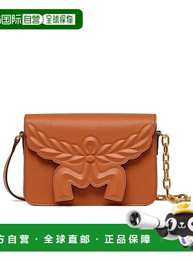 香港直邮MCM 女士斜挎包 MWREAAC02CK 棕色 Mcm 'Himmel' Crossbo