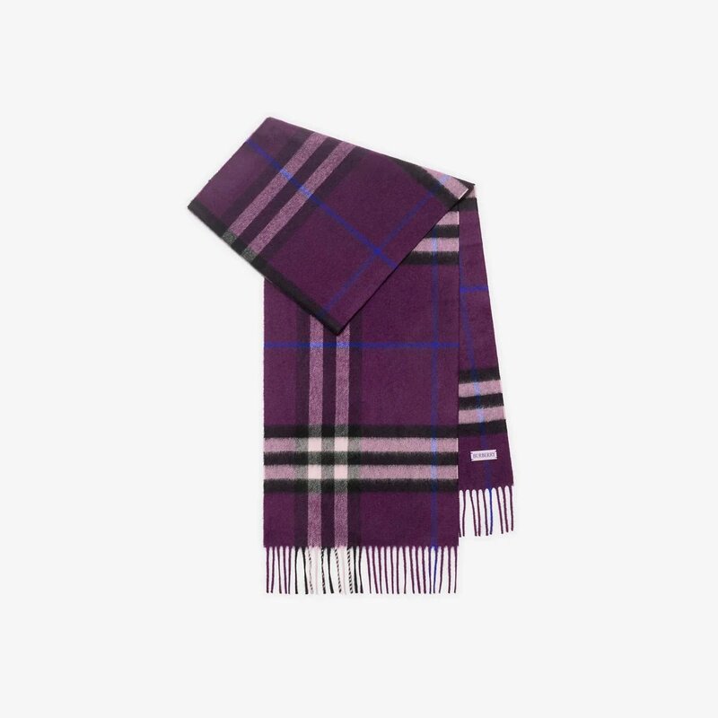 BURBERRY 女士围巾 8091007 CO 紫色