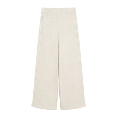 MAX MARA 女士休闲裤 1781055806002 SS2025 白色 松紧腰休闲裤