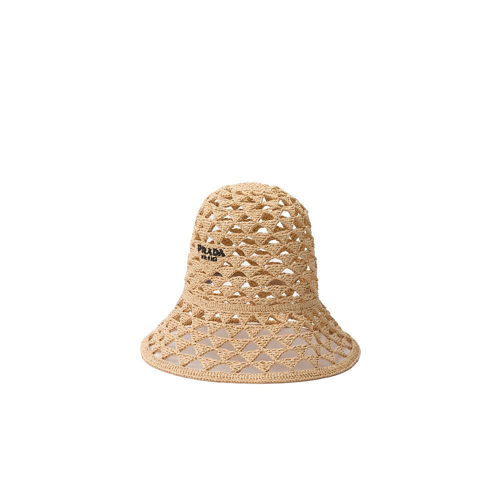PRADA 女士帽子 1HC2642M2PF0I55 AW2024 花色 CAPPELLI