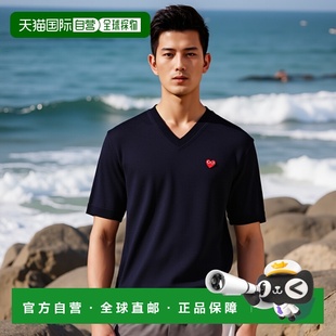 GARÇONS PLAY 男士 1h可退 AXN0932 DES T恤 AW2024 香港直邮COMME