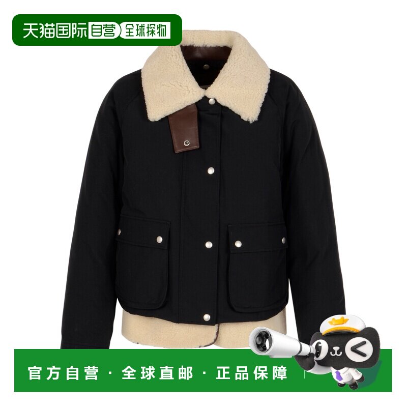 1h可退 香港直邮LOEWE 女士外套 S359Y02XFX1100 SS2026 黑色 长