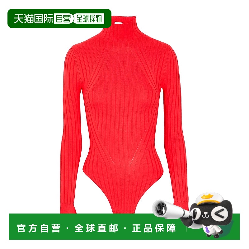 1h可退 香港直邮潮奢 8 By Yoox 女士 高领上衣 red红色 舒适时尚