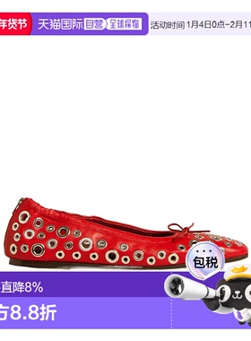 香港直邮Golden Goose Deluxe Brand 铆钉芭蕾舞鞋 GWF00867.F006