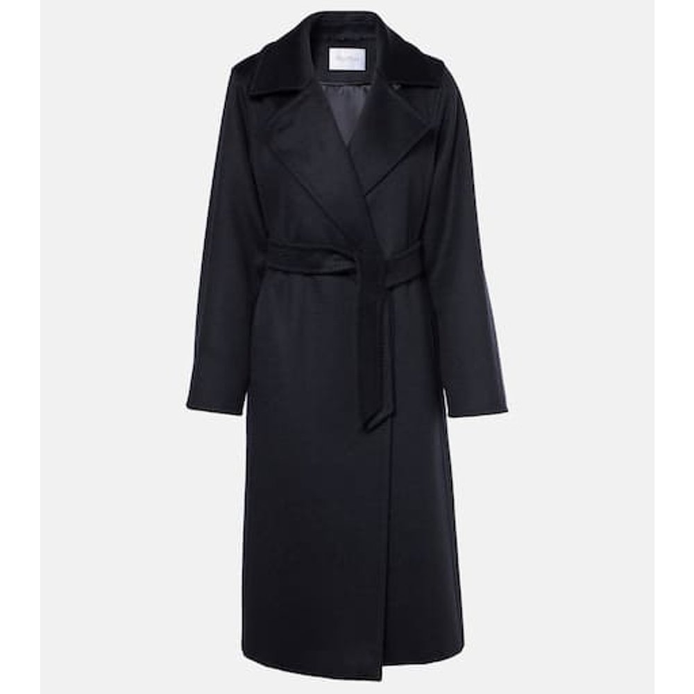 潮奢 MaxMara 麦斯玛拉 女士 Manuela Icon 束带羊毛大衣