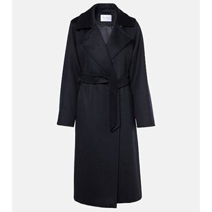 潮奢 MaxMara 麦斯玛拉 女士 Manuela Icon 束带羊毛大衣