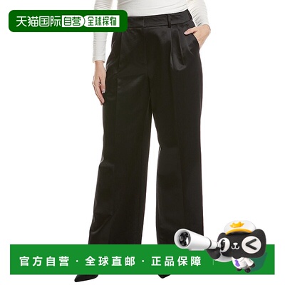 自营all saintsAllSaints Sae长裤-黑色 美国奥莱直发阔腿裤